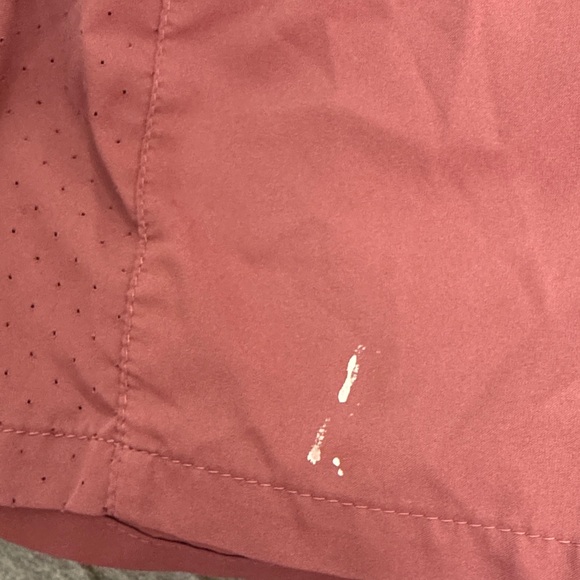 Nike Women's Maroon Athletic Shorts - Picture 2 of 3